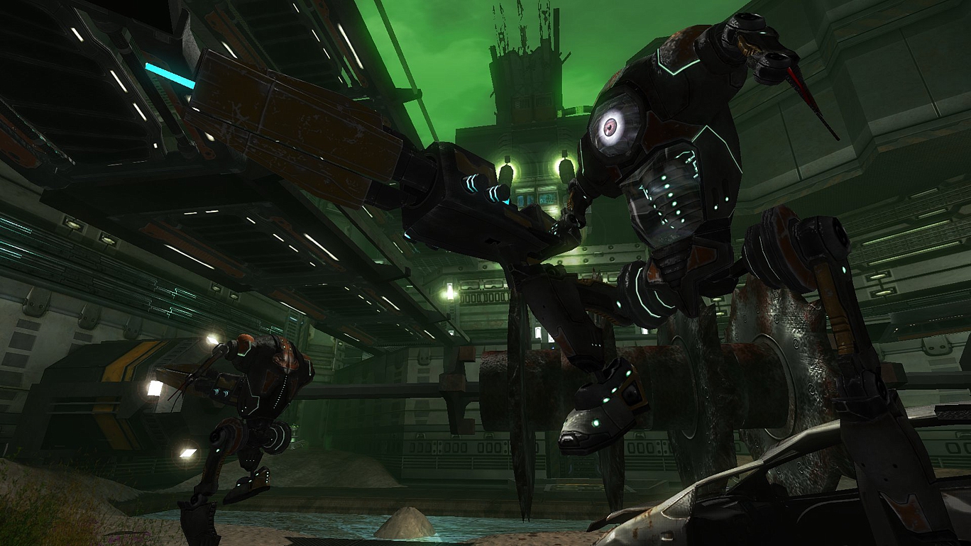 Turbo with martian cyborgs